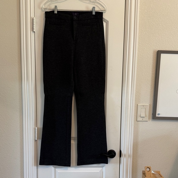 NYDJ Charcoal Knit Pants - Picture 1 of 5